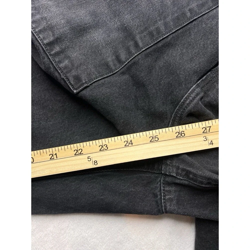 Lucky Brand Lucky Legend High Rise Wide Leg Jeans Womens 10/30 Black Denim Pants